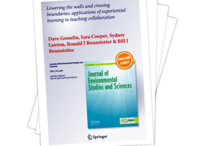 Lowering the Walls and Crossing Boundaries: Applications of Experiential Learning to Teaching Collaboration