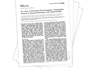 The Value of EEG-Based Electromagnetic Tomographic Analysis in Human Performance and Mental Health