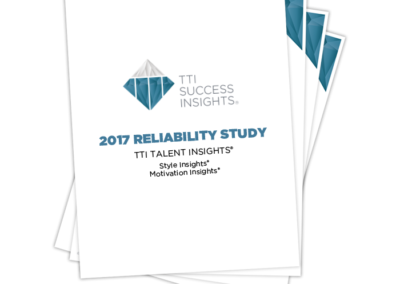 2017 Reliability Study