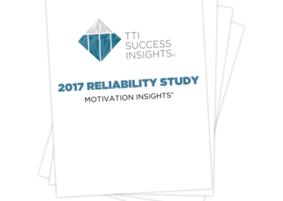 Motivation Insights® 2017 Reliability Study