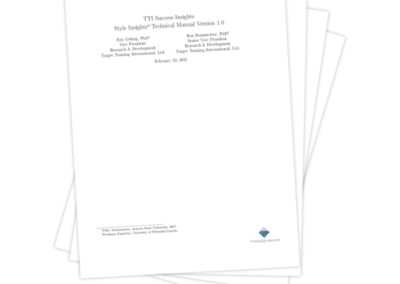 Style Insights® 2021 Technical Manual Version 1.0