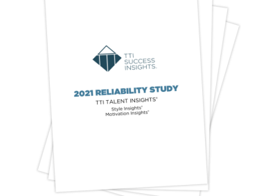 Talent Insights® 2021 Reliability Study
