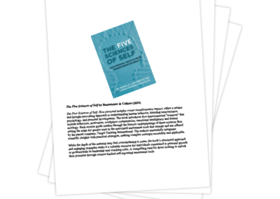 Five Sciences of Self: How Personal Insights Create Transformative Impact